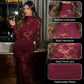 🔥2025 New🔥Lace Elegance Twist Bust Wrap Jumpsuit