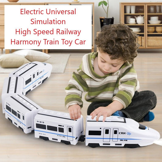 🚅Hot sale 57% off🔥 Electric Universal Simulation High Speed Railway Harmony Train Toy