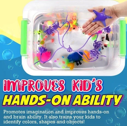 🎅Year-end specials 49% OFF🎄Magic Water ELF, Children Handmade Aqua Gel Sensory Toy Set