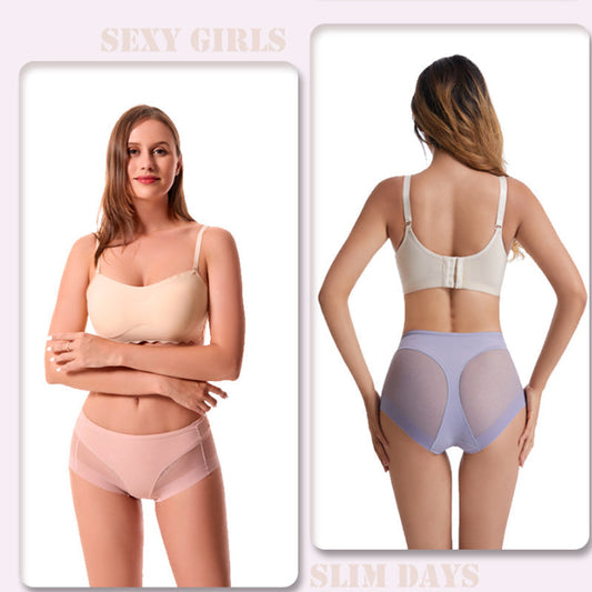 ⏳Limited time 50% off⏳High Waist Ice Silk Seamless Shaping Briefs