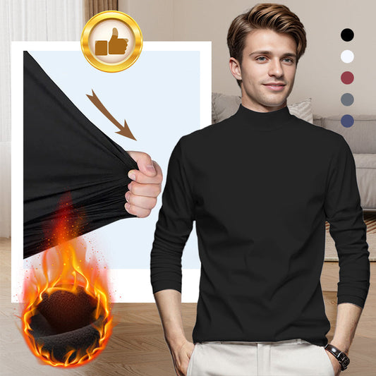 ❄️Winter Specials 49% off Men's Mercerized Cotton Stretch Warm And Base Layer Shirt