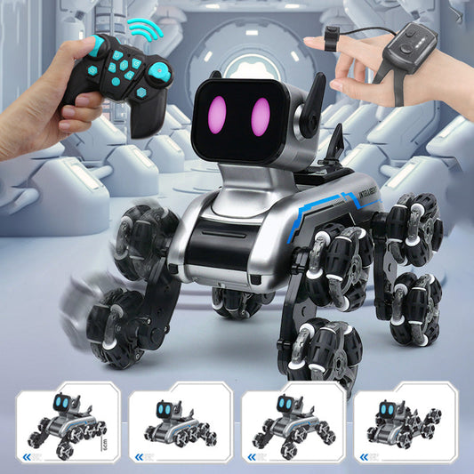 💥2025 New Products🐶Gesture Sensing Stunt Robot Dog Car Toys😍