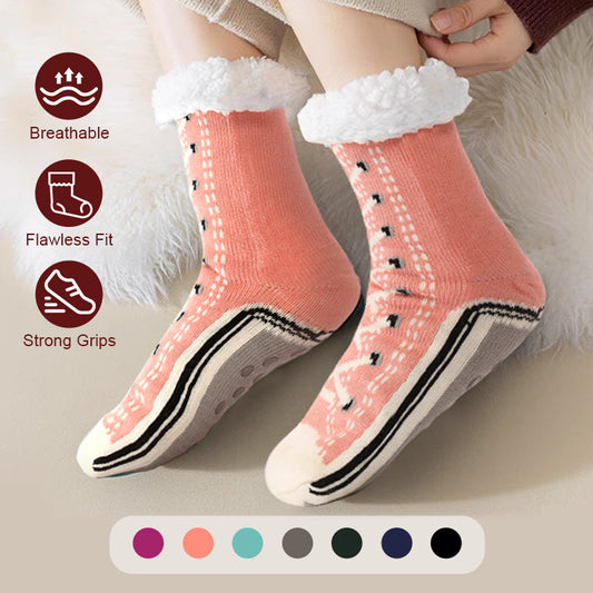 🔥Hot sale 49% Off🔥Women's Fuzzy Slipper Socks