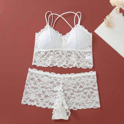 ⏳ Limited time 50% off! 💥Women's Lace Bralette and Panty Set（The more you buy, the higher the discount）