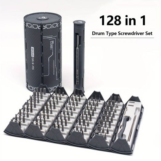 ⏳Limited time 50% off⏳128-in-1 Precision Screwdriver Set Disassembly And Repair Tool Multi-function Manual Screwdriver Book Set